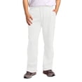 thumbnail image 2 of Men's Rope Loosening Waist House Sock Solid Color Pocket Trousers Memory Foam Slip Loose Sports Trousers, 2 of 7