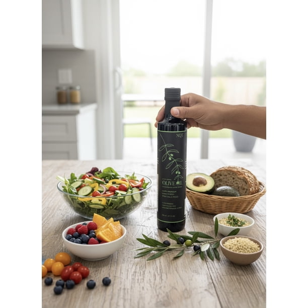 NQT Ultra-Premium Extra Virgin Olive Oil – First Cold Press, Hand
