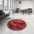 thumbnail image 4 of Ahgly Company Tapis Rectangulaire Lavable en Machine Intérieur Transitionnel Rouge Lave, 5 Pieds x 7 Pieds, 4 of 7