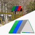 thumbnail image 3 of Almencla Waterproof Swing Set Replacement Tarp Outdoor Swingset Shade Sunshade Green Gray, 3 of 7