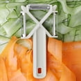 thumbnail image 2 of Iumwxz Potato Peeler Multi Functional Three In Peeler Multi Purpose Melon Peeler Household Fruit Peeler Potato Peeler Peeler Gray Plastic Up to 45% Off, 2 of 6