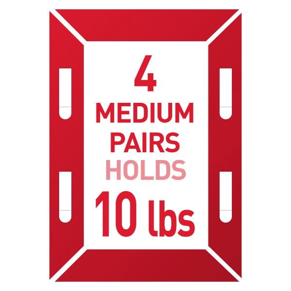 Command Bandes blanches pour suspendre des tableaux, 10 lb, 6 paires