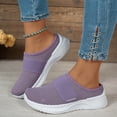 thumbnail image 2 of Dakaela Mocassins Orthopédiques pour Femmes Espadrilles Mule Été Confort Bout Fermé Chaussures de Marche Course, 2 of 5
