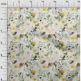 thumbnail image 3 of oneOone Georgette Viscose Yellow Fabric Florals Sewing Craft Projects Fabric Prints By Yard 42 Inch Wide, 3 of 4