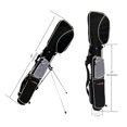 thumbnail image 3 of A99 Golf C8-II Practice Range Bag Sunday Stand Pencil Carry Bag (Black), 3 of 7