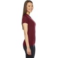 thumbnail image 3 of Women’s Fine Jersey Tee, M, Cranberry, 3 of 4