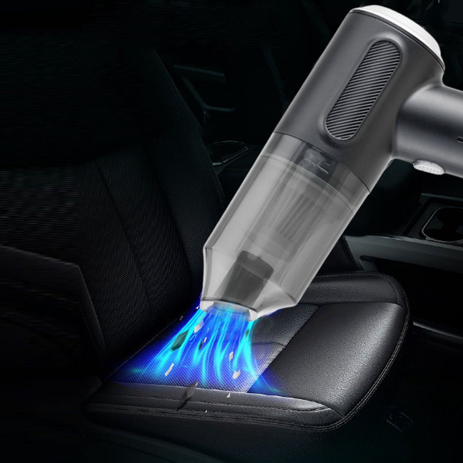 Danhjin Cordless Vacuum Cleaner USB Charging Vacuum Cleaner Handheld Vacuum Handheld Vacuum Cleansing Powerful Suction Power for Cars/RVs/Trucks Filtration and Easy Cleansing