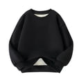 thumbnail image 1 of Sweaters for Boys Fleece Thickened Long Sleeve Capless Casual Warm, 1 of 8