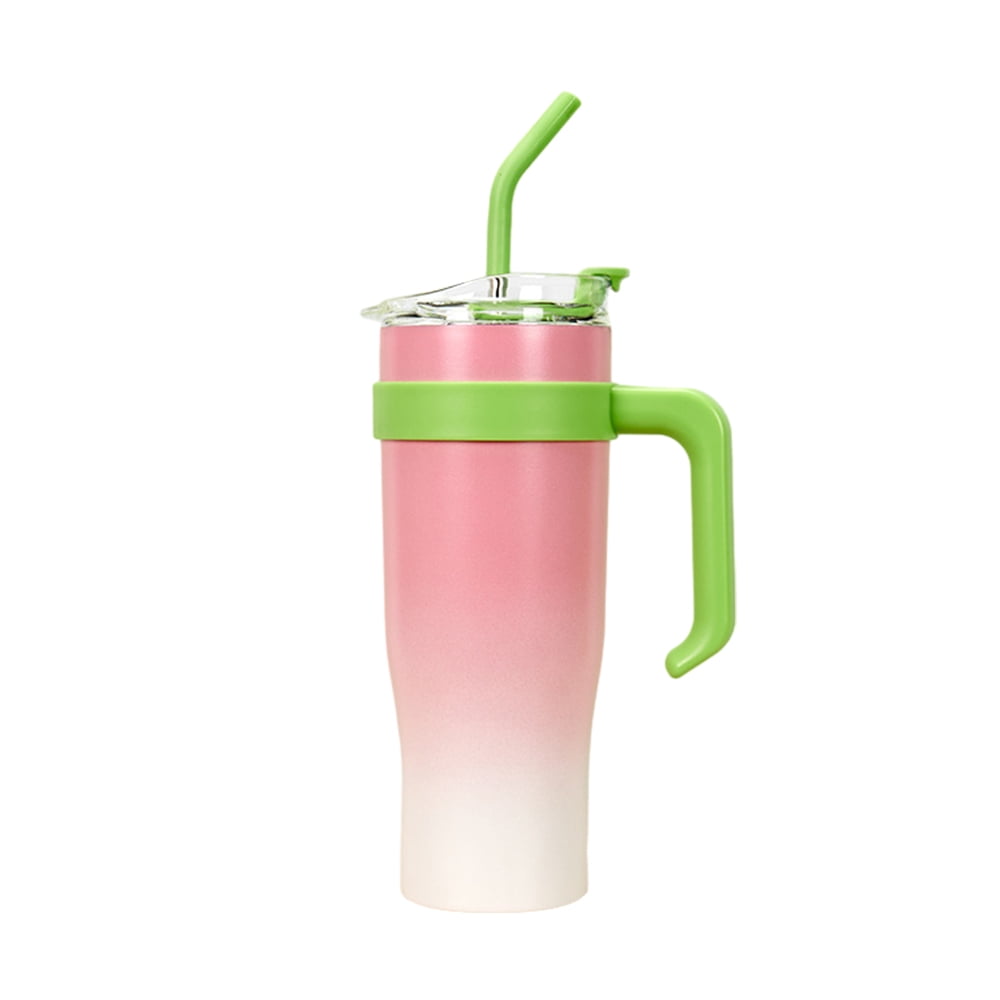 40 OZ Tumbler with Handle Leak Proof Reusable Water Bottle