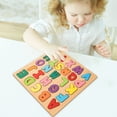 thumbnail image 5 of Mlkoz Office Tools Clearance, Number Puzzle Building Blocks Early Childhood Alphabet Shape Puzzle For Boys And Girls Intelligence Development Learning Tool, Women Gifts, 5 of 5
