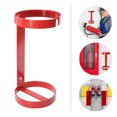 thumbnail image 4 of Miangastore 1pc Fire Extinguisher Wall-mounted Bracket Fire Extinguisher Fixing Hanger Iron Hanger, 4 of 8