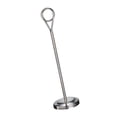 thumbnail image 2 of Support de Numéro de Table en Acier Inoxydable Signe le Clip Sera Support Photo pour l'Hôtel Argenté 25cm, 2 of 8