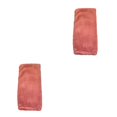 thumbnail image 2 of kurtrusly Plush Over Knee Socks Stay Warm In Style Cold Weather Gift Idea Winter Plush Over Knee Socks Fit coral pink 2Set, 2 of 6