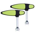 thumbnail image 1 of 2 Pcs Clé à Pointes de Chaussures de Golf en Acier Inoxydable et Plastique Outil de Retrait de Pointes de Golf, 1 of 7