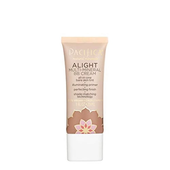 Pacifica Beauty, Alight Multi-Mineral.. BB Cream, 1 fl.. oz, Shade 03 Dark,.. 100% Vegan & Cruelty.. Free