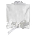 thumbnail image 3 of Penkiiy Peignoirs en Soie Simulée pour Femmes Ensembles de Pyjamas pour Femmes Pyjama Ensembles de Pyjamas de Mariage pour Femmes Printemps Été Robe de Chambre m Blanc, 3 of 5