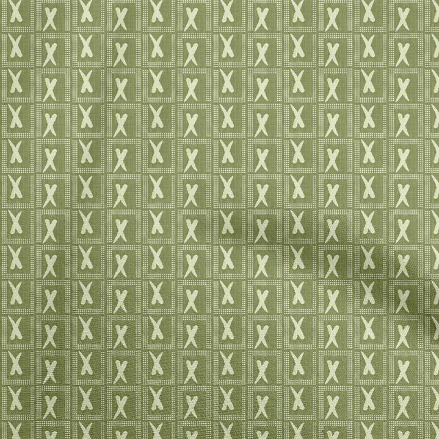 oneOone Viscose Chiffon Light Green Fabric Abstract Texture Craft Projects Decor Fabric Printed By The Yard 42 Inch Wide