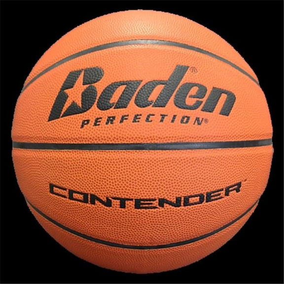 Baden B301-07-F4 Ballon de Basketball Officiel à Grand Canal Taille 29,5 Po Couleur Orange Naturel