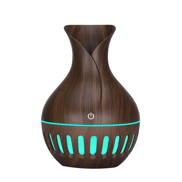 SDNall Diffuseur d'Huiles Essentielles Aromatique LED Arôme Humidificateur d'Aromathérapie