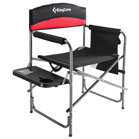 KingCamp Heavy Duty Director Camping Chair - Red