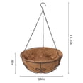 thumbnail image 1 of Mainstays 14 in Coco Hanging Basket, 1 of 5
