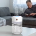 thumbnail image 3 of SMihono Mini Humidificateurs pour Chambre Diffuseur d'Air Humidité Réglable Veilleuse Silencieuse & Panne de Courant Intelligente en Liquidation, 3 of 4