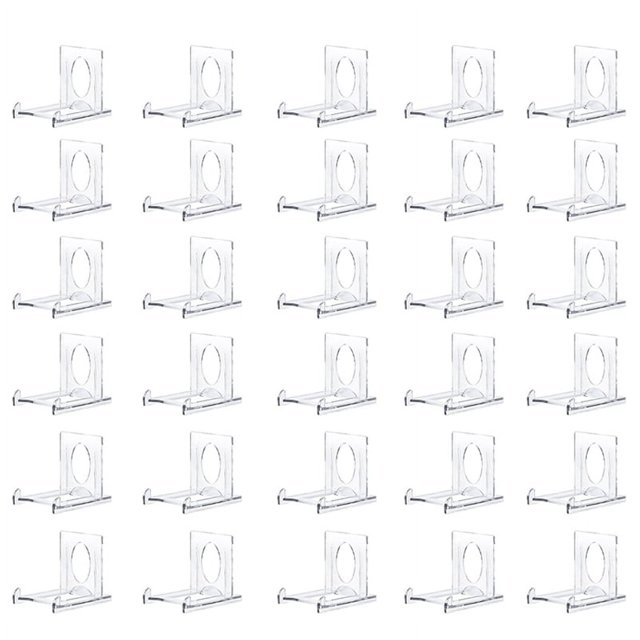 Acrylic Easel Stands Display Stands Adjustable Decorative Plate Holder for Office Home Stores Shops
