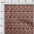 thumbnail image 1 of oneOone Cotton Silk Fabric Leaves|Swirl & Floral Block Print Fabric BTY 42 Inch Wide, 1 of 4