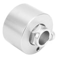 thumbnail image 3 of Steering Wheel Hub Adapter, Sturdy Steering Wheel Quick Release Kit Professional 3/4in Shaft Metal High Accuracy  for 3 Hole Steering Wheel Red,Blue,Silver, 3 of 7