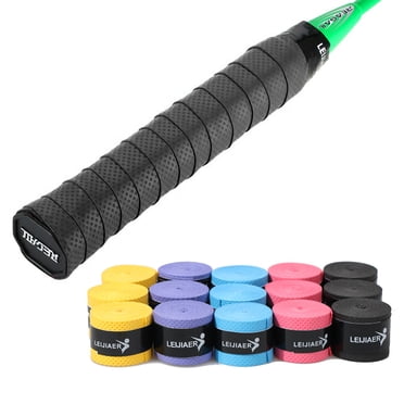 Pack of 15pcs Tennis Racket Overgrips Anti-skid Sweat Tape Wraps Badminton Racquet Over Grip Fishing Rod Sweat Band Grip