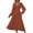Orange, variant on Denim Mini Dress Womens Chiffon Cocktail Maxi Dress, Long Sleeve V Neck Chiffon A-Line Flowy Wedding Guest Dresses Modest Dresses for Women Black XXL