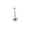 thumbnail image 2 of Labret Bijoux avec Fausse Perle Synthétique 16 g, 2 of 3