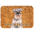 thumbnail image 1 of Carolines Treasures KJ1220JCMT Schnauzer Wipe your Paws Kitchen or Bath Mat, 1 of 1