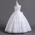 thumbnail image 2 of Robes pour Filles Formelles Sans Manches Robe de Bal pour Tout-Petits Robe en Tulle pour Tout-Petits Robe pour Fillette de 11 à 13 Ans, 2 of 5