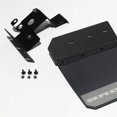thumbnail image 1 of Putco Mud Flap 78580FD Mud Skins Solid; Direct Fit; Set Of 2; Flat; Bronco Logo; Carbon Black; High Density Polyethylene; Mounts With Rivets, 1 of 1