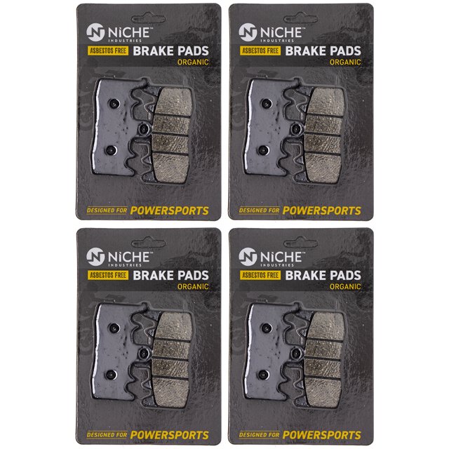 Niche Front Brake Pad Set for BMW R1200GS Organic Motorcycle 4 Pack 519-KPA2551D