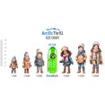 thumbnail image 2 of ArcticThrill Snow Sled for Kids - SnowRush Sledge - Single Rider Racer Toboggan with Pull Rope and Steering Wheel; Outdoor Plastic Winter Sleigh for Toddlers & Kids, 2 of 9