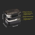 thumbnail image 3 of Lunch Box Containers,Double-Layer Stainless Steel Lunch Box Fresh-Keeping Box Sealed Insulation Lunch Box,Adult Lunch Box,Stainless Steel Lunch Box,Food Containers for Lunch Boxes, 3 of 9