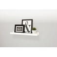 thumbnail image 2 of hometrends Gallery White Ledge Shelf, 2 of 2