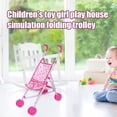 thumbnail image 2 of Foldable Pretend Play Doll Stroller - Imagination Booster Toy for Toddlers, 2 of 8