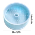 thumbnail image 3 of Hydroponic Seed Starting Tray Indoor Plant Growing Kit Plastic Propagation Container Reusable Germination Tray for Microgreens Wheatgrass Kitchen Garden Balcony Home Office Use Single Unit, 3 of 3