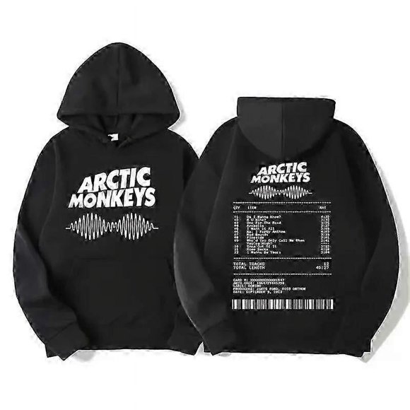 Retro Rock Arctic Monkeys Music Album Graphic Hoodies Men Vintage Oversized Y2k Hip Hop Hoodie Punk Sweatshirt Tour Double Sided