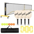 thumbnail image 1 of GIKPAL 22FT Portable Pickleball Net Set with Locking Wheels, Complete Beginner Kit, 1 of 9