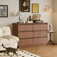 thumbnail image 2 of UPGO Commode en Bois, Commode à 6 Tiroirs pour Chambre, Commode Moderne avec Tiroirs Profonds, Imperméable, pour Salon, Couloir, Entrée., 2 of 10