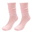thumbnail image 1 of XIAQUJ Socks Solid Color Crew Socks Colorful Lightweight Cotton Socks Stockings RD1 One Size, 1 of 4
