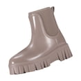 thumbnail image 1 of LOVZFMLL Bottes pour Femmes Bottines à la Cheville Bout Rond Imperméables Talon Bas Épais Bottes de Pluie Printemps Automne Mode Chaussures Décontractées, 1 of 5