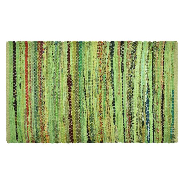 Fabstyles Premium 100% Cotton Rug, Handmade Area Rag Rug for Living Room, Hallway, Patio