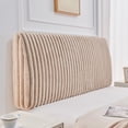 thumbnail image 2 of Pinmoco Memory Foam Upholstered Headboard with Height Adjustable and Ergonomic Head Board for Full Bed, Fluff Light Camel, 2 of 9