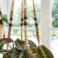 thumbnail image 5 of 3pcs Macrame Plant Hangers, Indoor Different Size Hanging Planter Baskets Flower Pot, 5 of 5