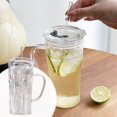 thumbnail image 2 of Binwennn Ribbed Glass Cups With Lids And Ribbed Glass Cups With Handles Iced Coffee Glassware Transparent Reusable Drinking Utensils With Lids And Suitable For A Chiller Cup Set Mug Mugs Glass Food, 2 of 8